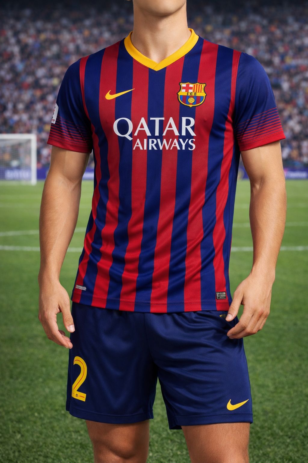 Camiseta FC Barcelona Retro 2013–2014 | Local
